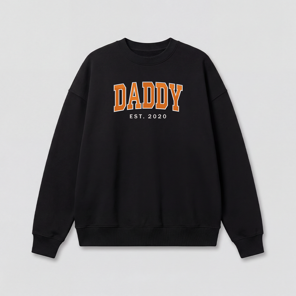 Custom Family Embroidered Sweatshirt