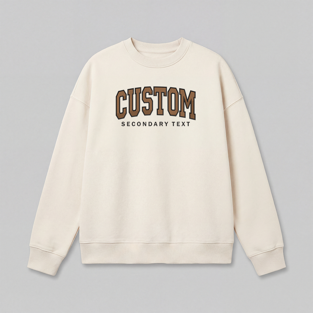 Classic Custom Embroidered Sweatshirt
