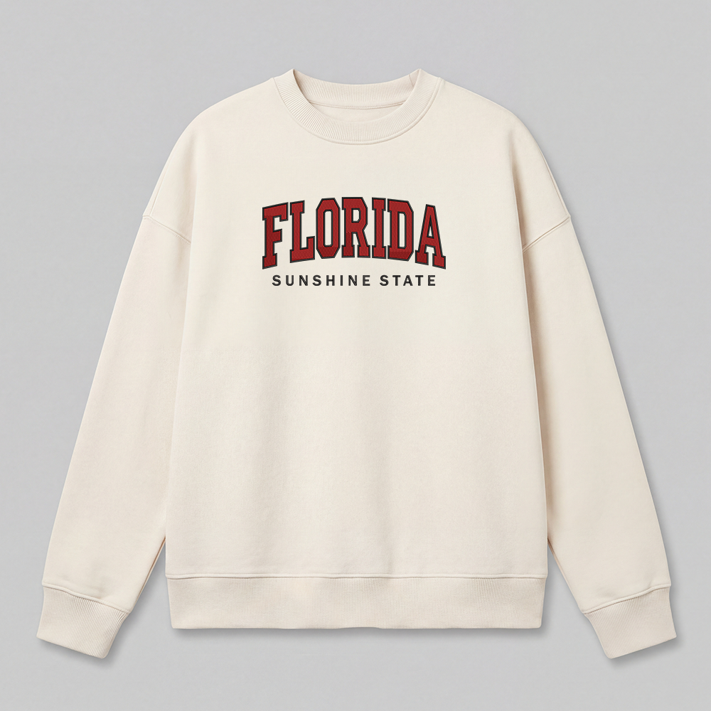 Custom States Embroidered Sweatshirt