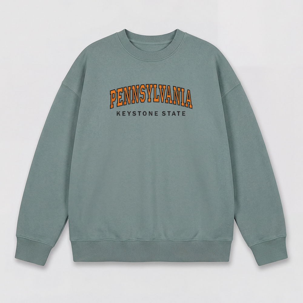 Custom States Embroidered Sweatshirt
