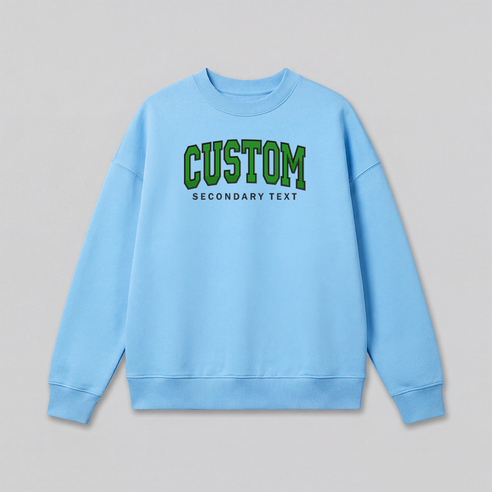 Classic Custom Embroidered Sweatshirt