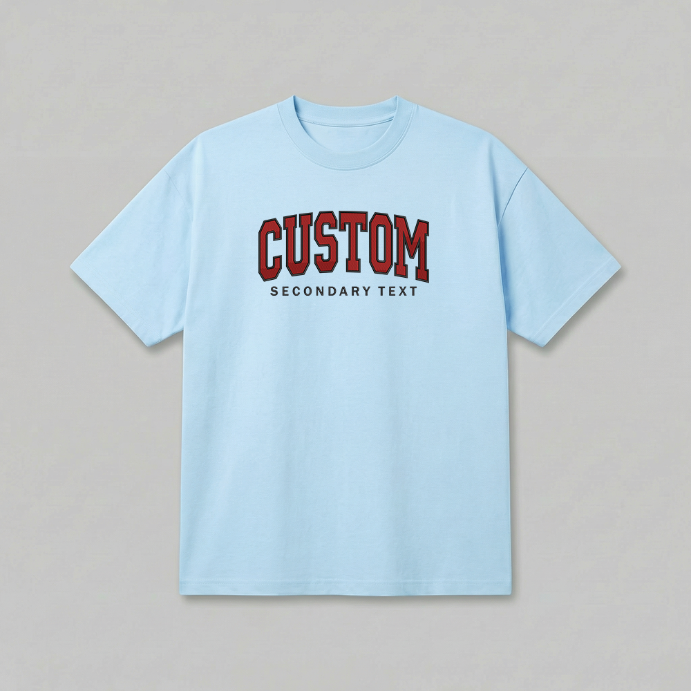 Custom States Embroidered T-Shirt