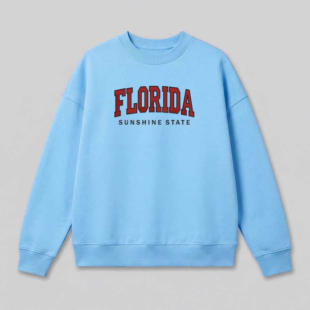 Custom States Embroidered Sweatshirt