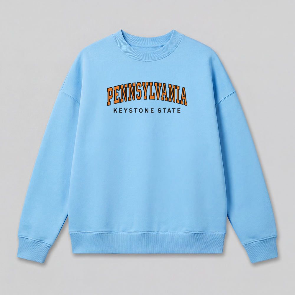 Custom States Embroidered Sweatshirt