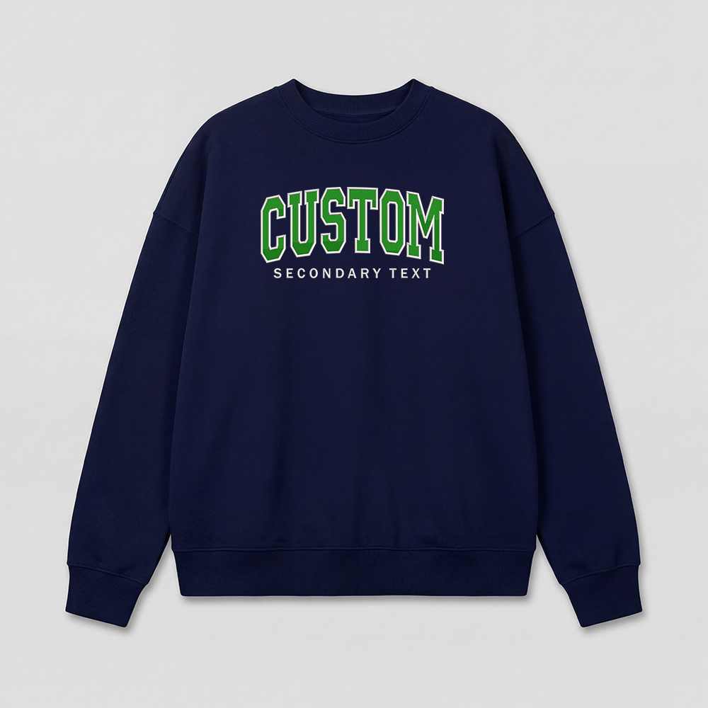 Classic Custom Embroidered Sweatshirt
