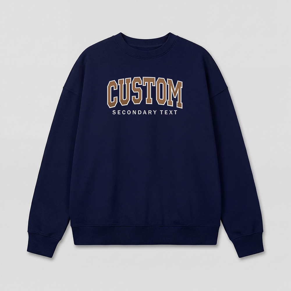 Classic Custom Embroidered Sweatshirt