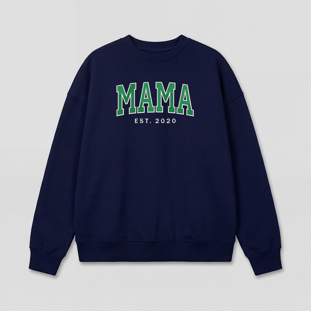 Custom Family Embroidered Sweatshirt
