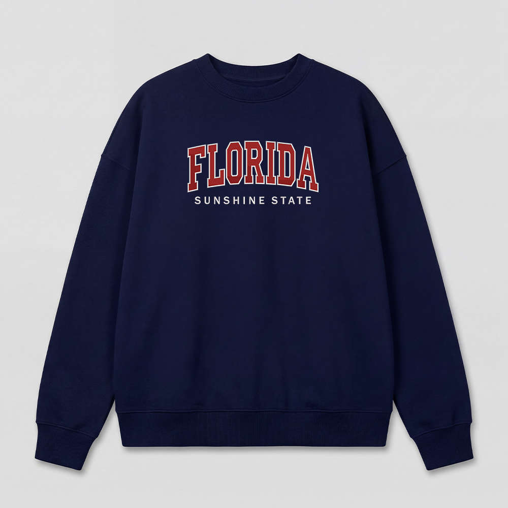 Custom States Embroidered Sweatshirt