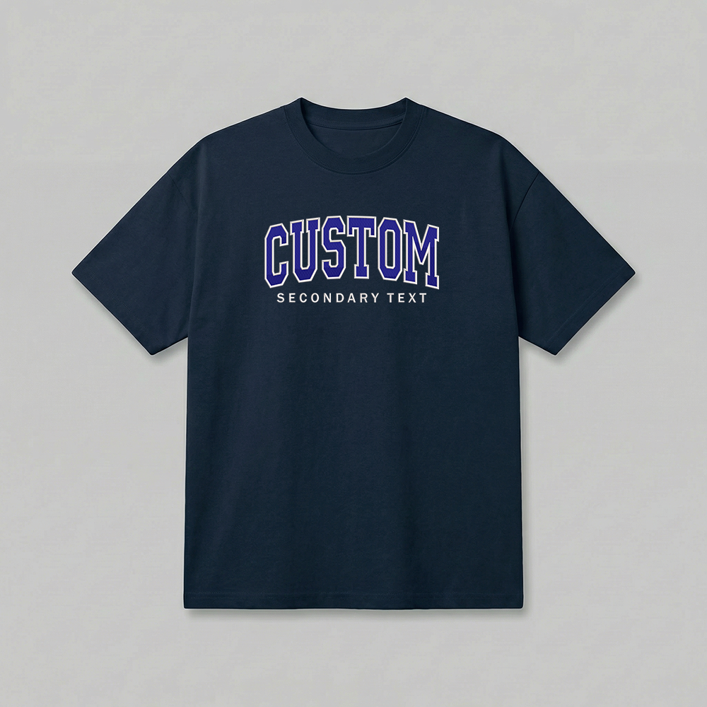 Custom States Embroidered T-Shirt