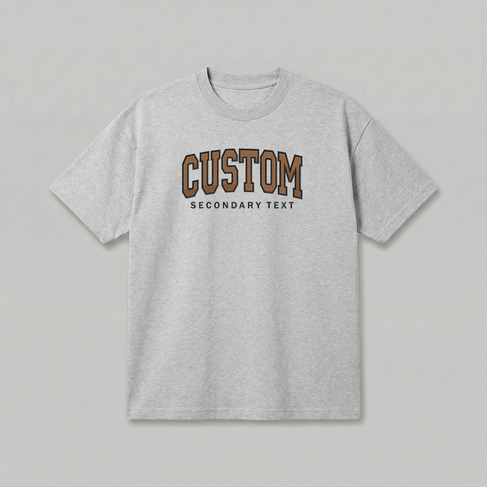Custom States Embroidered T-Shirt