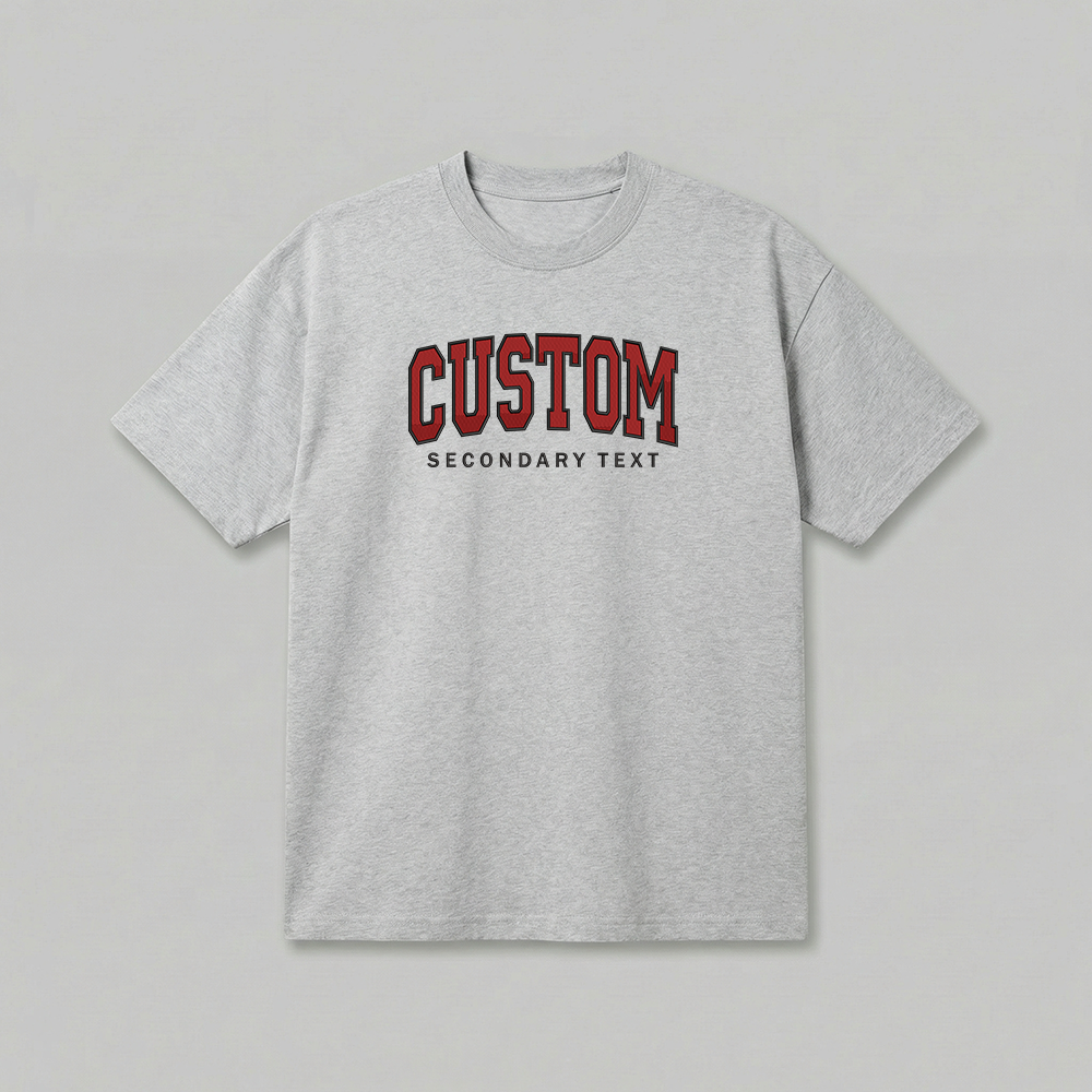 Custom States Embroidered T-Shirt