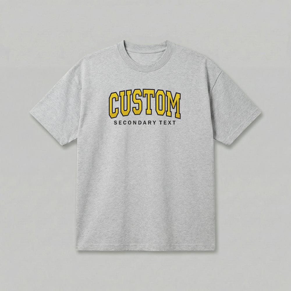 Custom States Embroidered T-Shirt