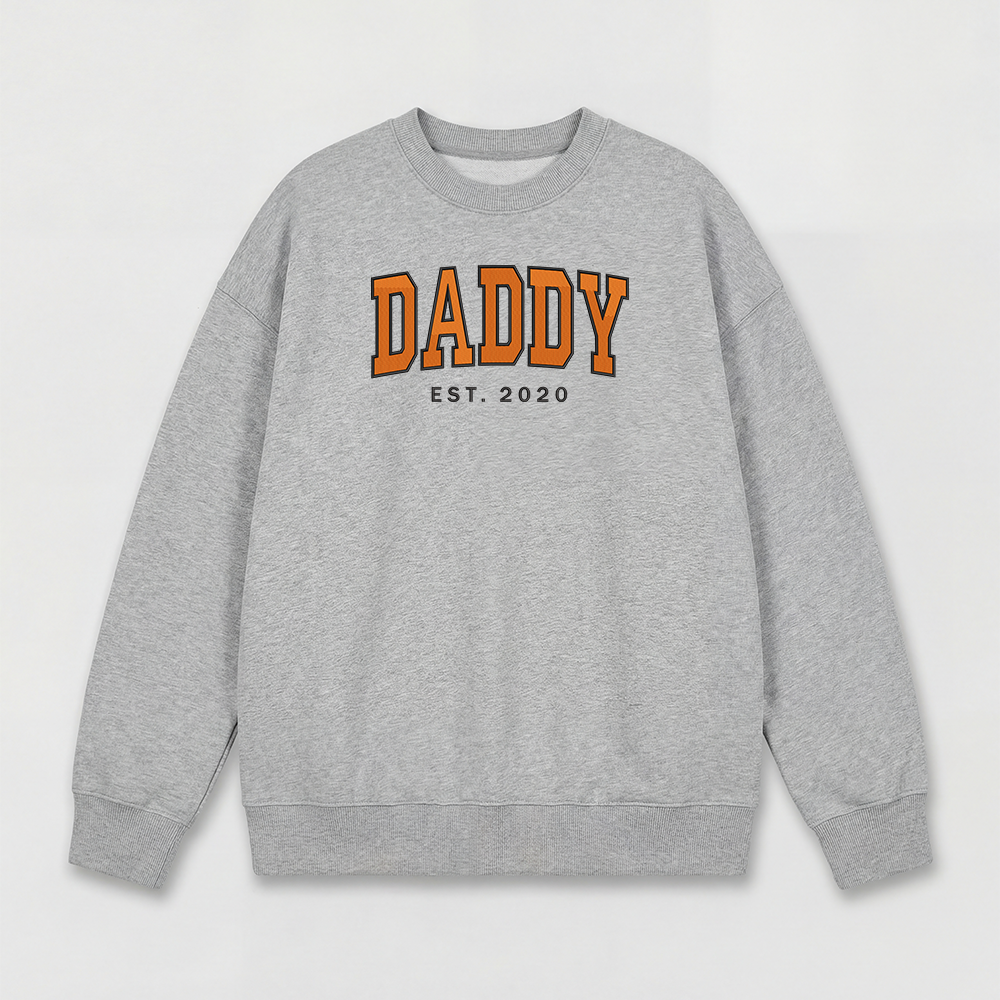 Custom Family Embroidered Sweatshirt