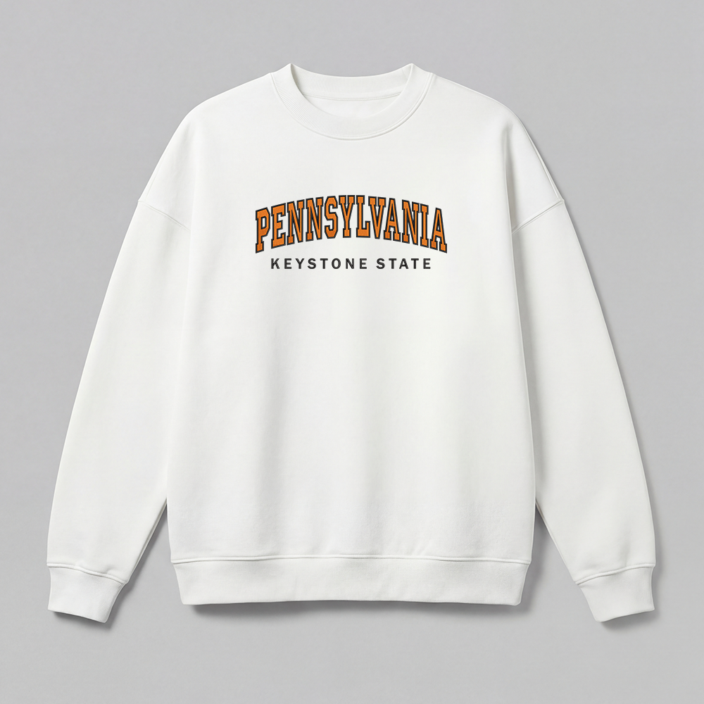 Custom States Embroidered Sweatshirt