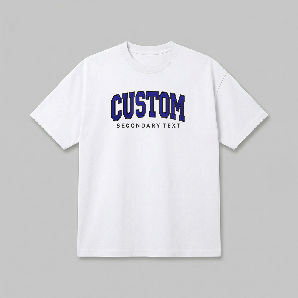 Custom States Embroidered T-Shirt