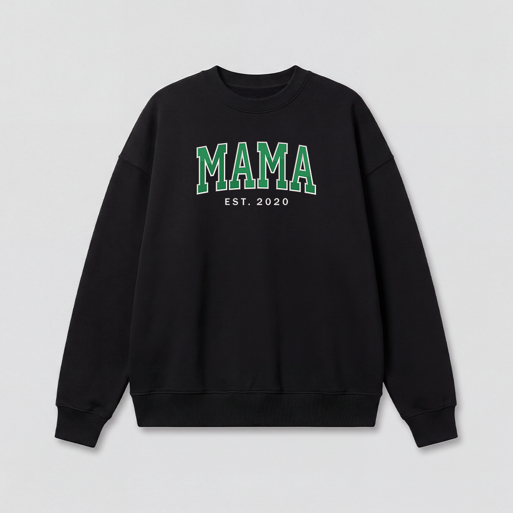 Custom Family Embroidered Sweatshirt