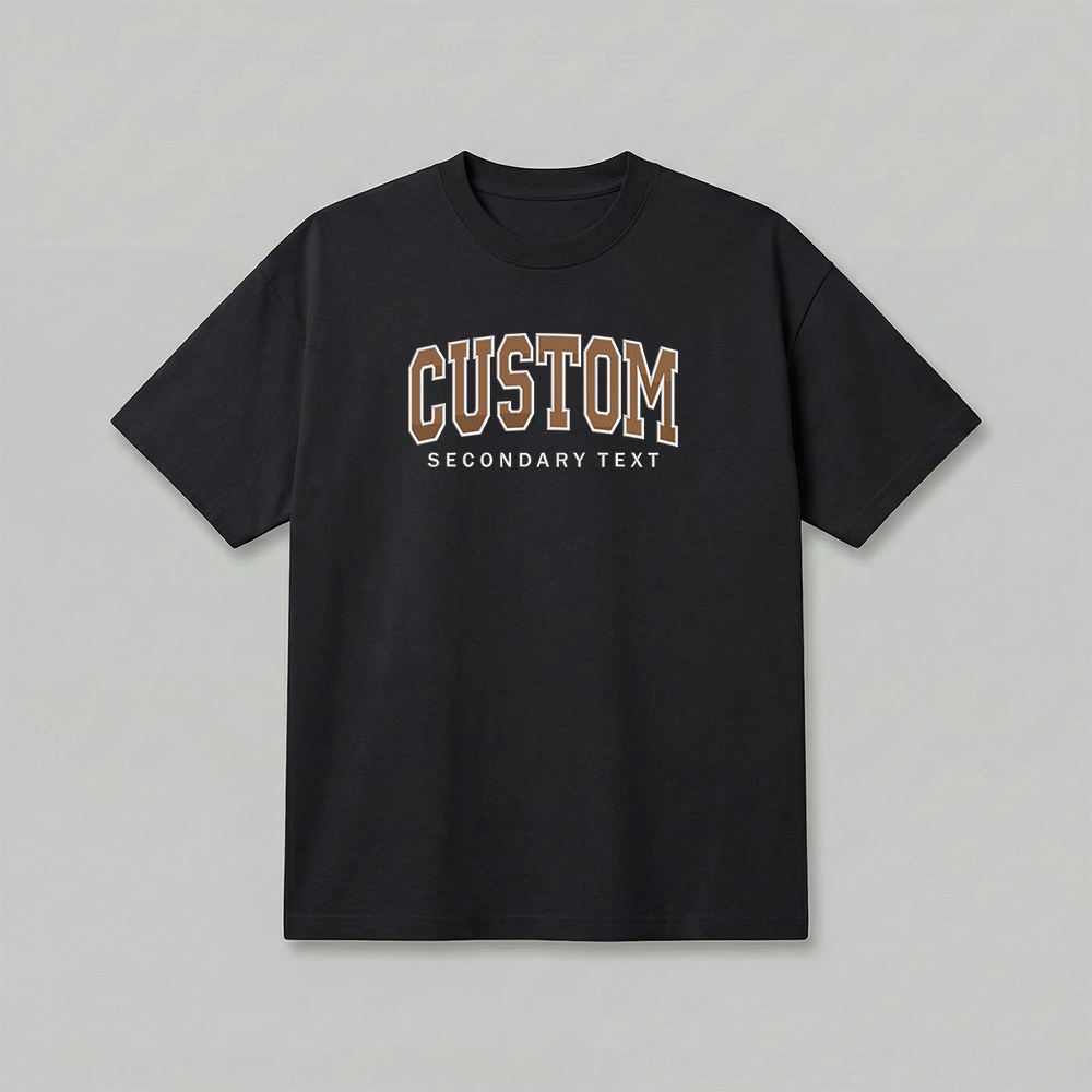 Custom States Embroidered T-Shirt