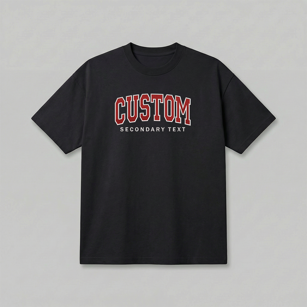 Custom States Embroidered T-Shirt
