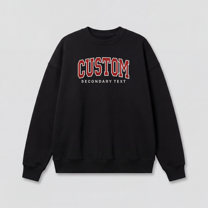 Classic Custom Embroidered Sweatshirt