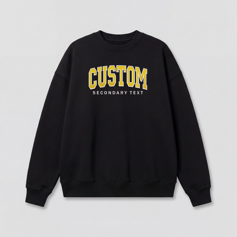 Classic Custom Embroidered Sweatshirt