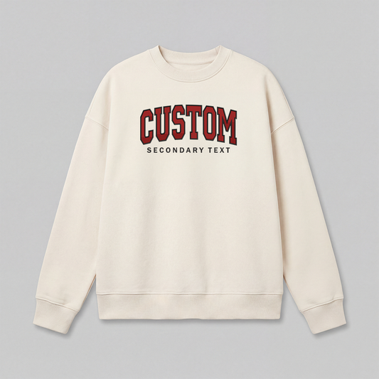 Classic Custom Embroidered Sweatshirt