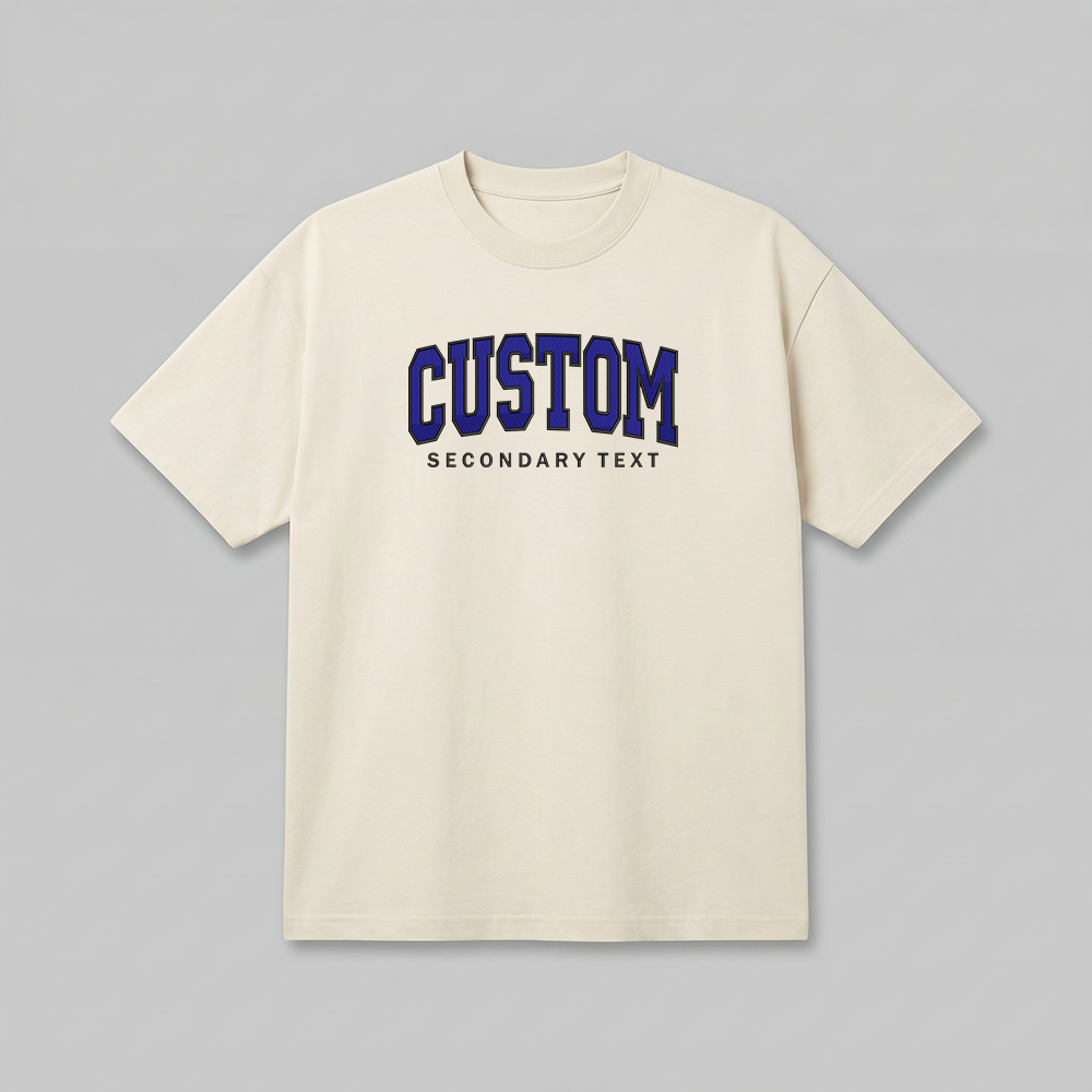Custom States Embroidered T-Shirt