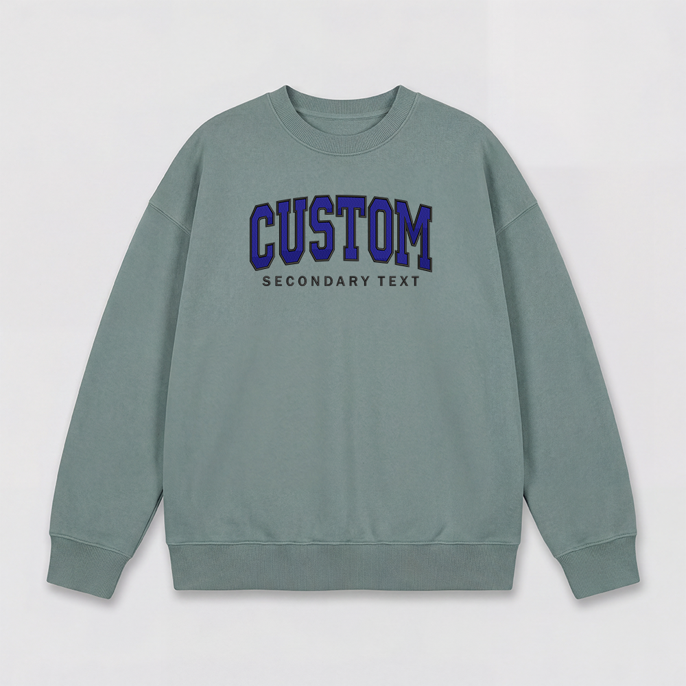 Classic Custom Embroidered Sweatshirt