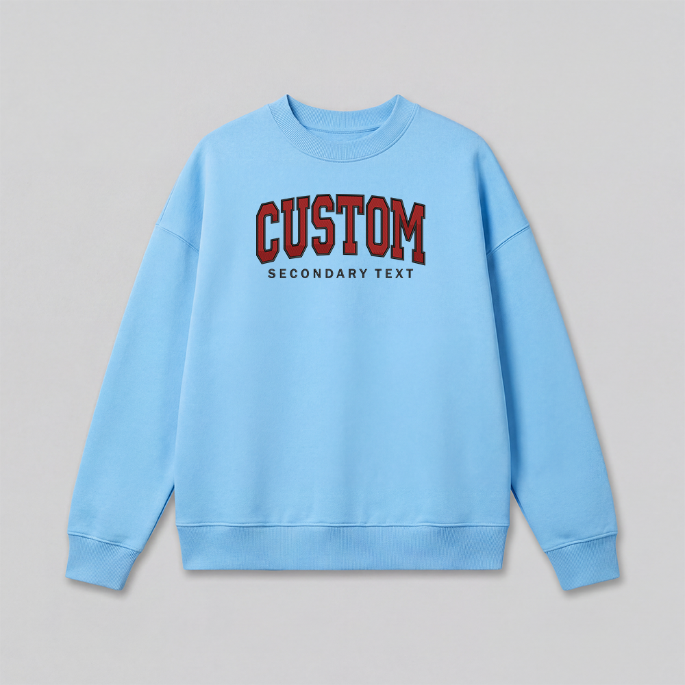 Classic Custom Embroidered Sweatshirt