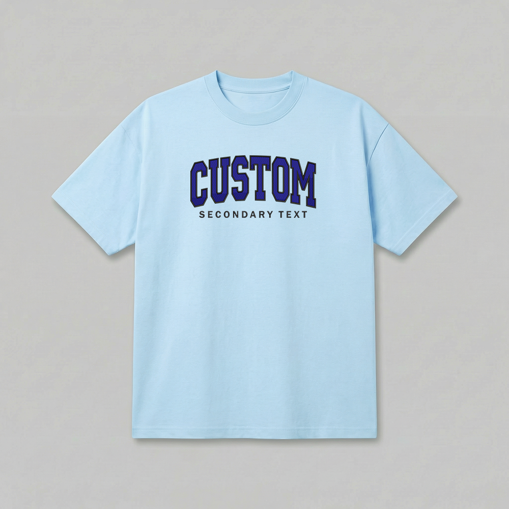 Custom States Embroidered T-Shirt