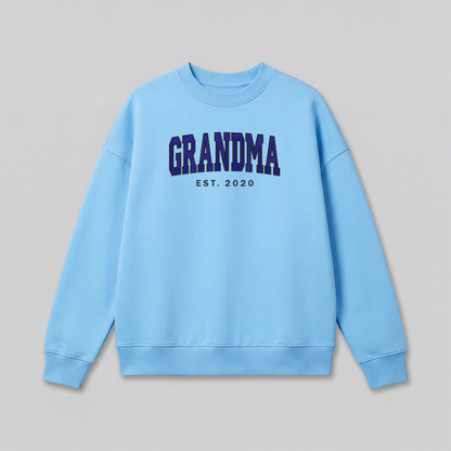 Custom Family Embroidered Sweatshirt