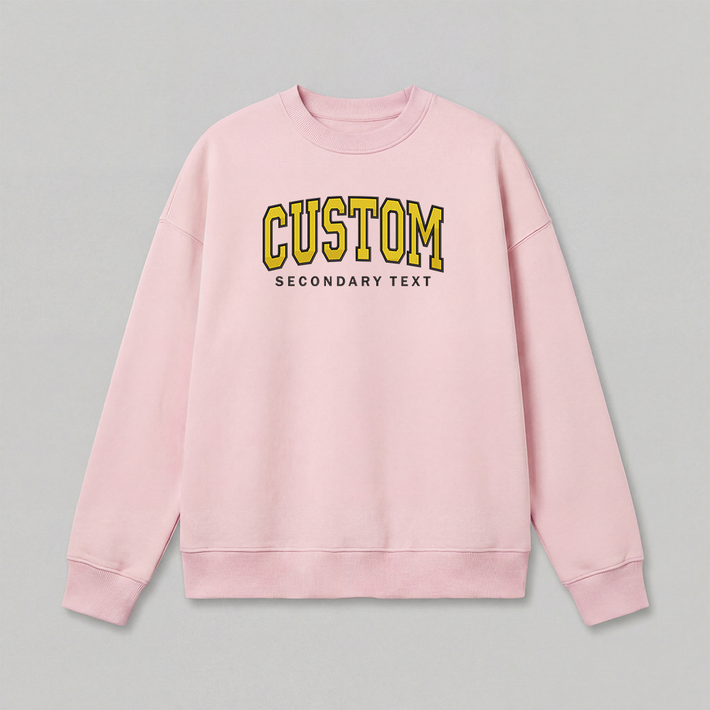 Classic Custom Embroidered Sweatshirt