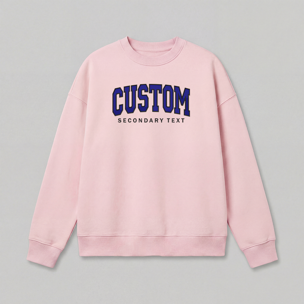 Classic Custom Embroidered Sweatshirt