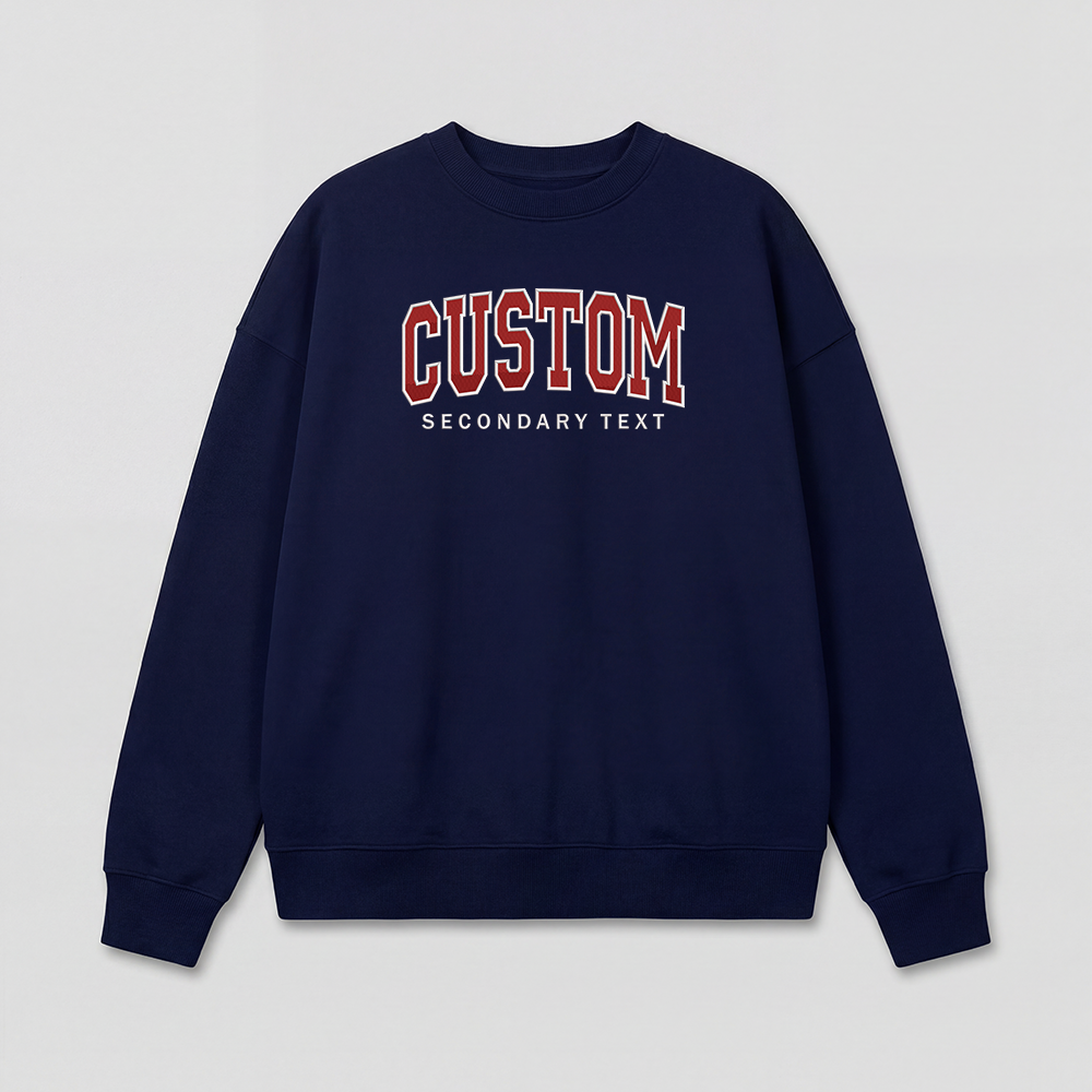 Classic Custom Embroidered Sweatshirt