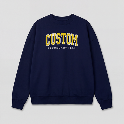 Classic Custom Embroidered Sweatshirt