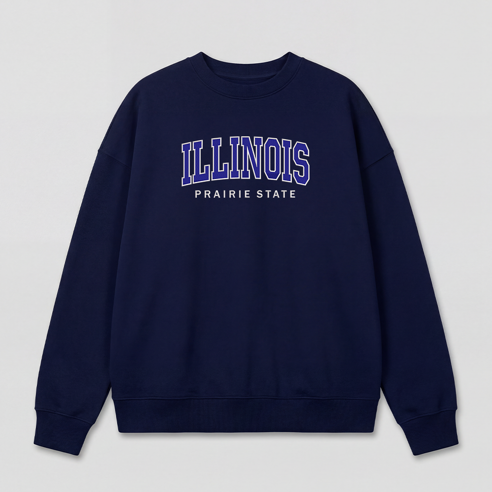 Custom States Embroidered Sweatshirt
