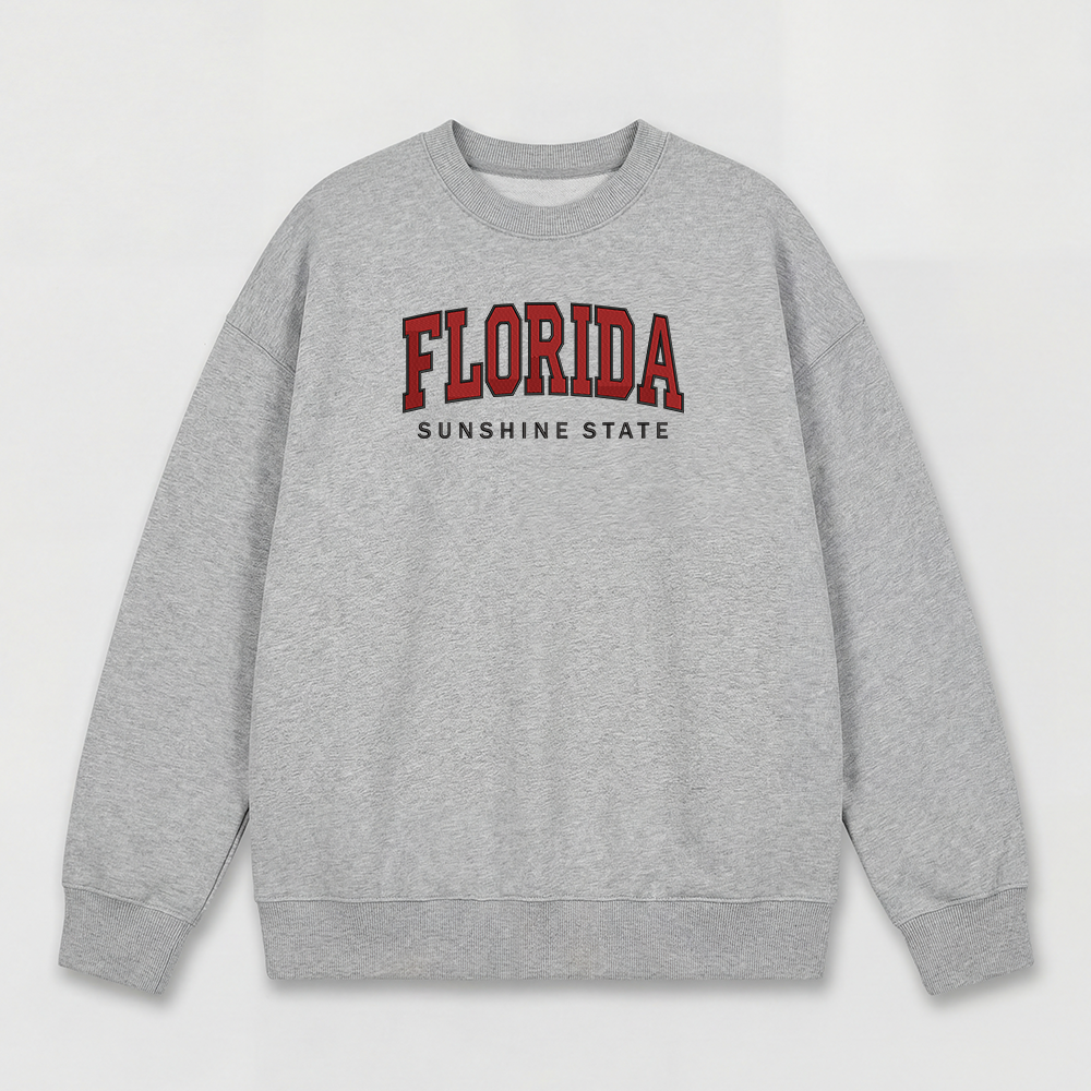 Custom States Embroidered Sweatshirt