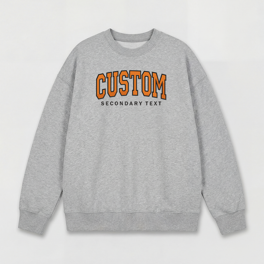 Classic Custom Embroidered Sweatshirt