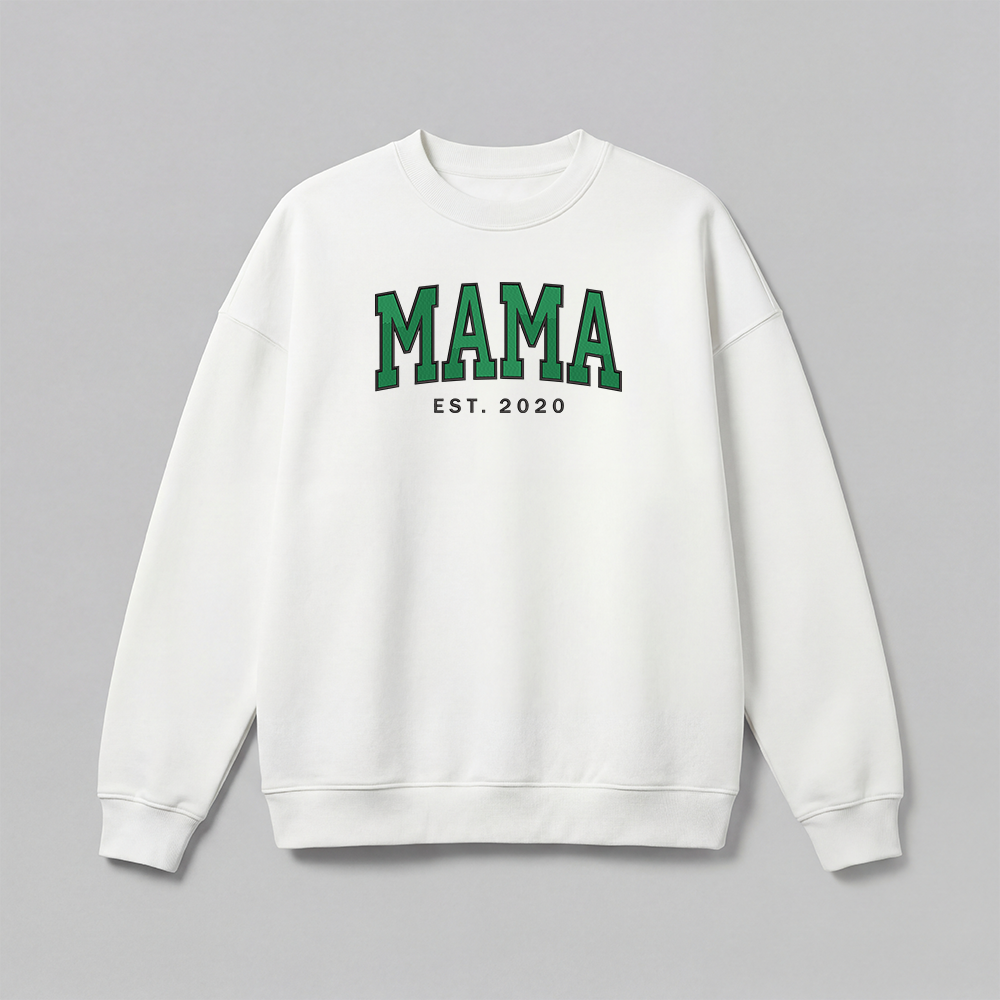 Custom Family Embroidered Sweatshirt