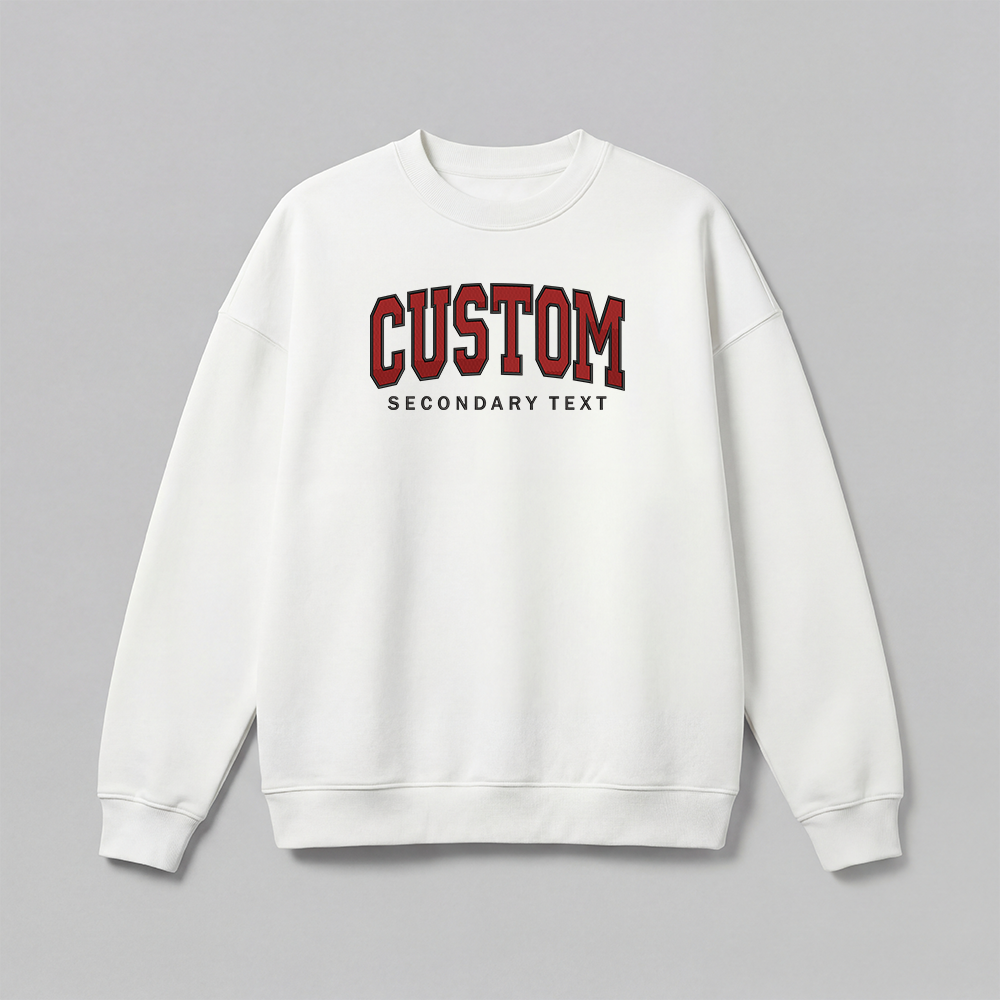Classic Custom Embroidered Sweatshirt