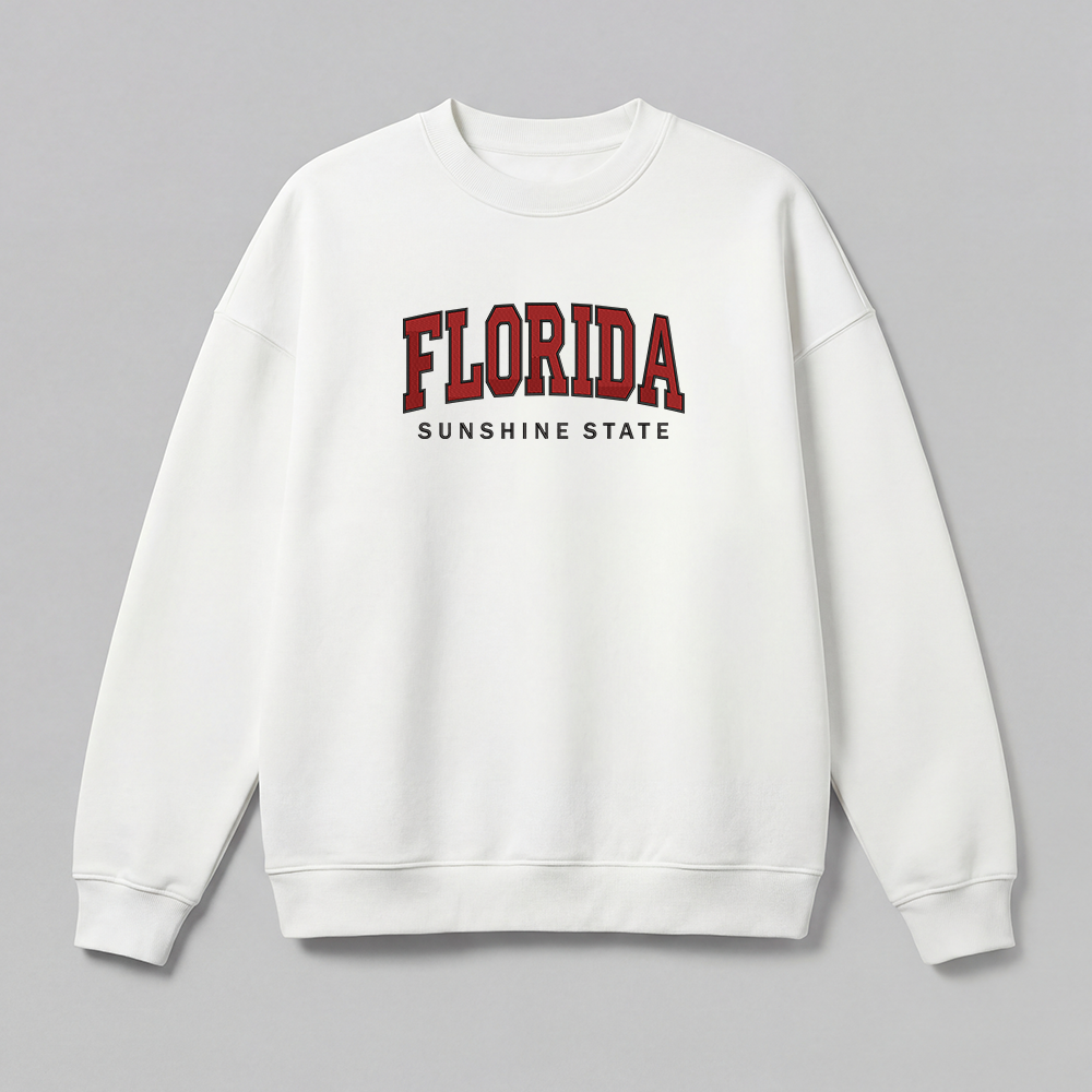 Custom States Embroidered Sweatshirt