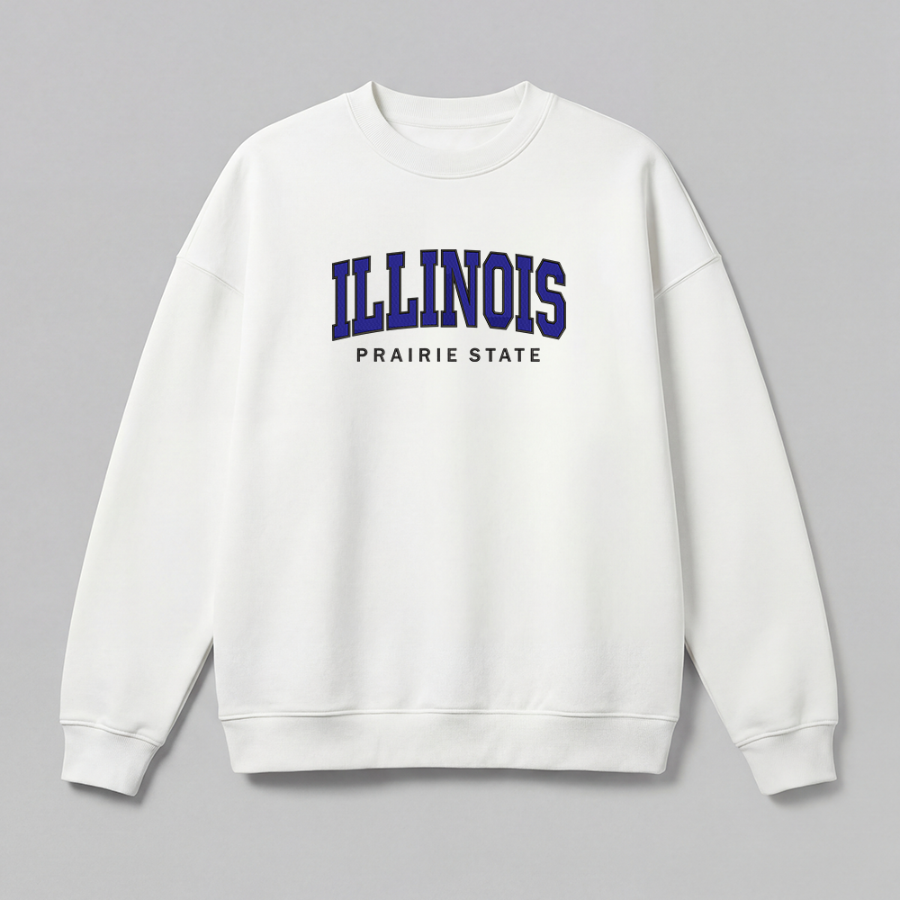 Custom States Embroidered Sweatshirt