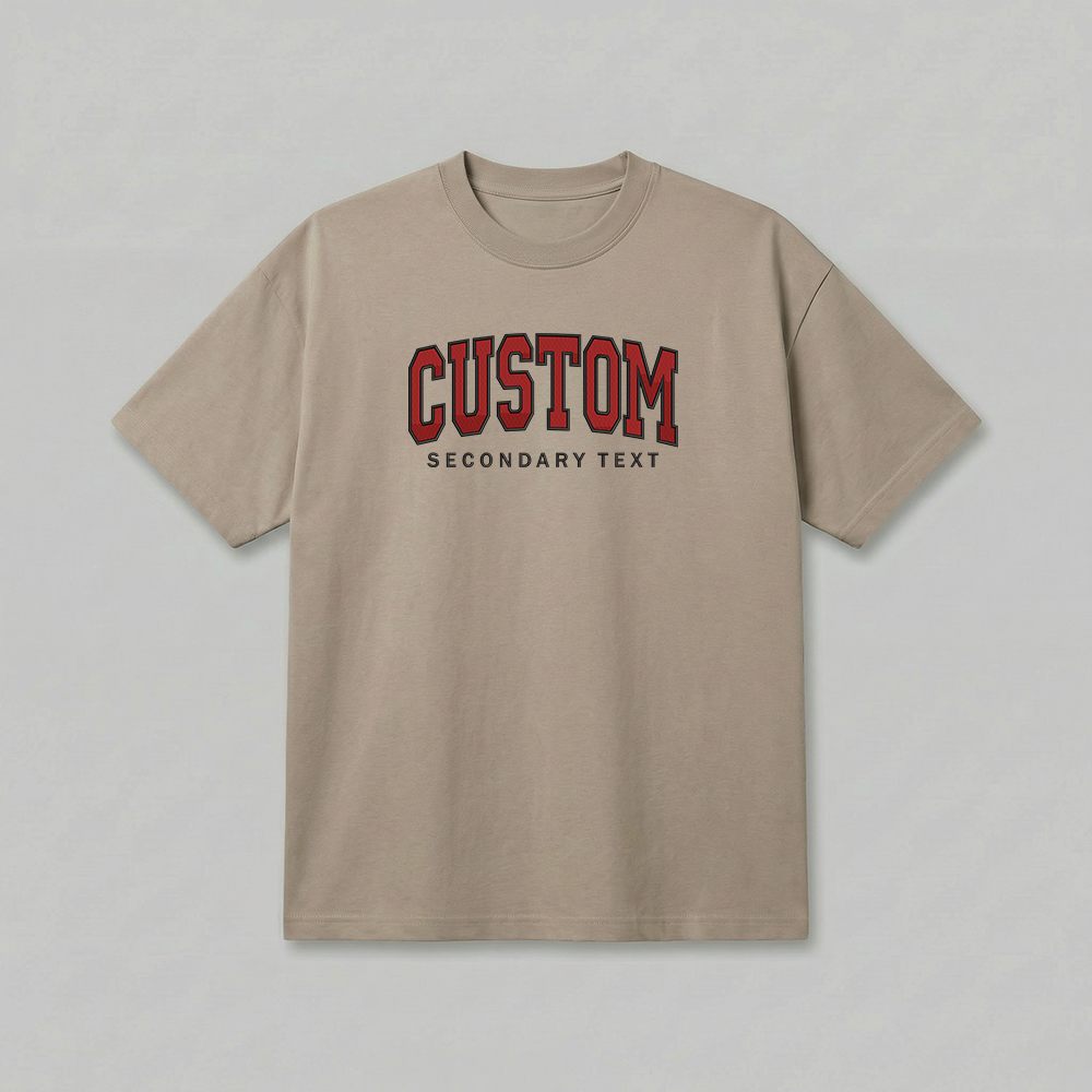 Custom States Embroidered T-Shirt