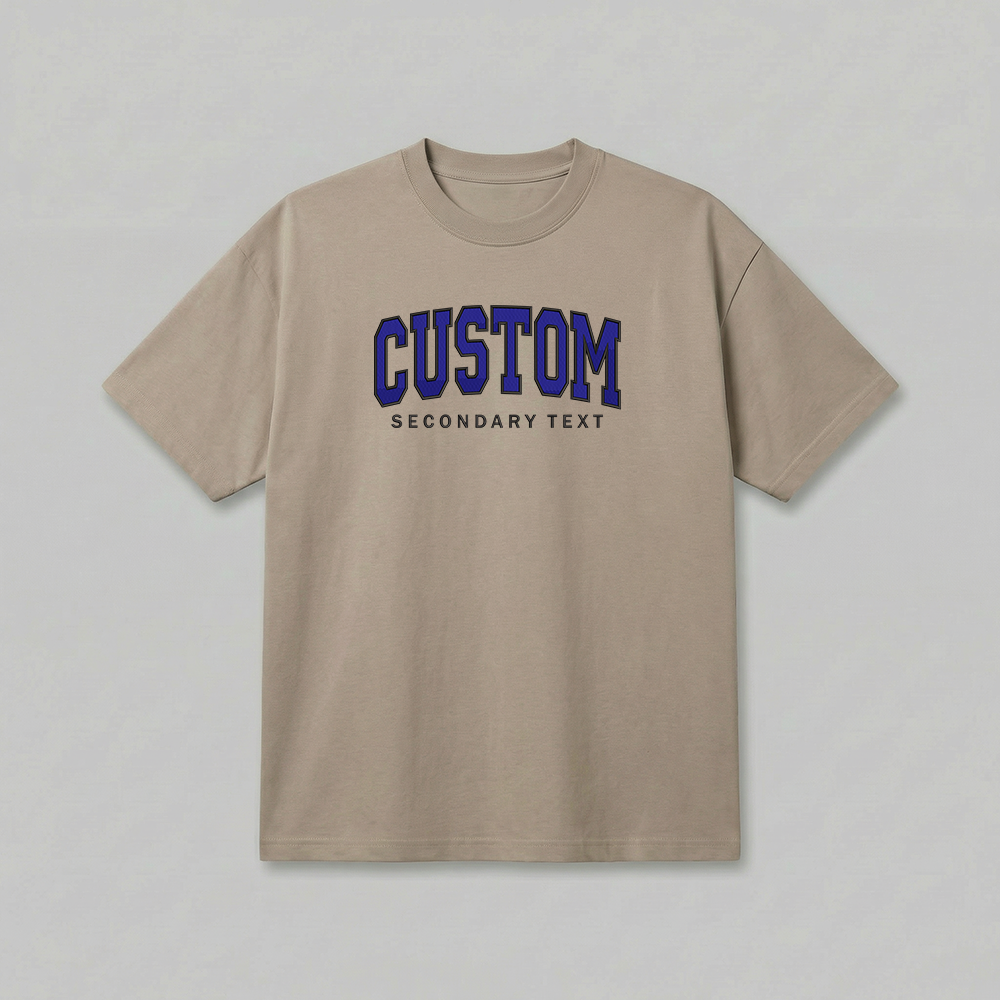 Custom States Embroidered T-Shirt
